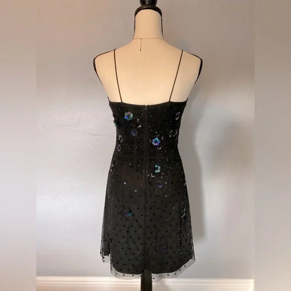 Aidan Mattox black designer dress - Picture 2 of 9